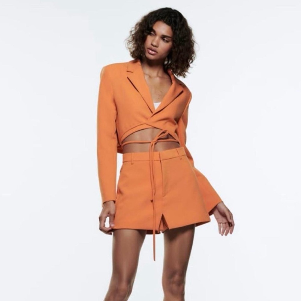 Zara blazer + short set